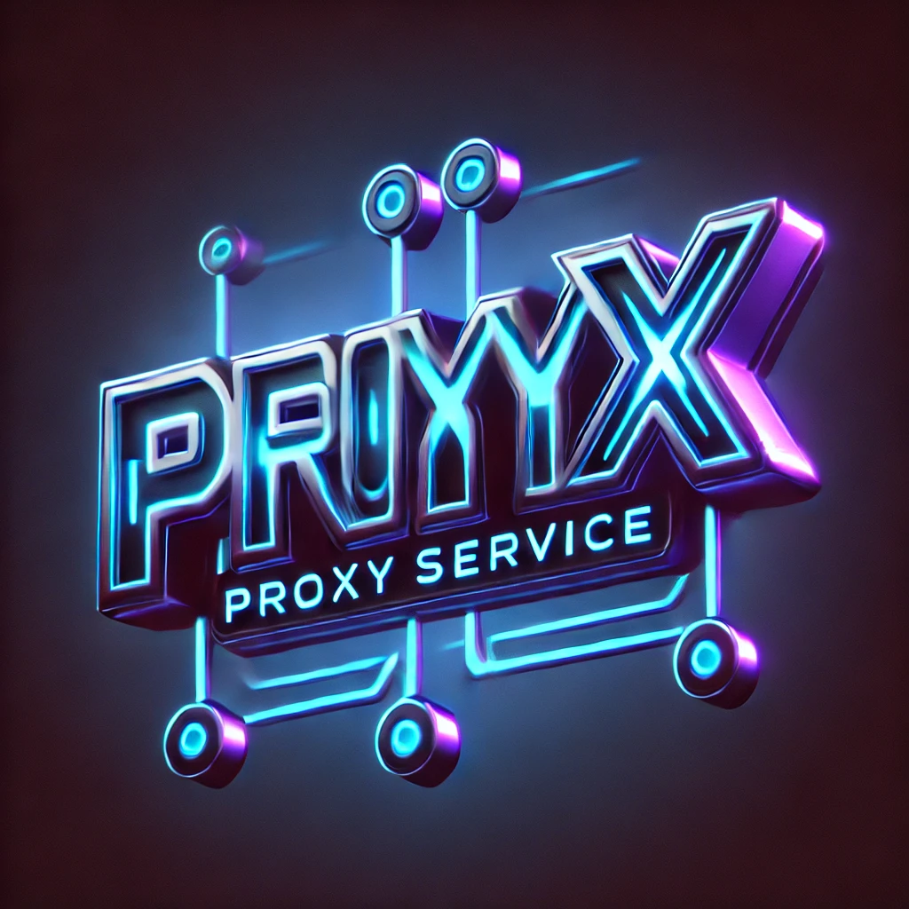 ProxyX Logo - Прокси для работы с API и парсингом